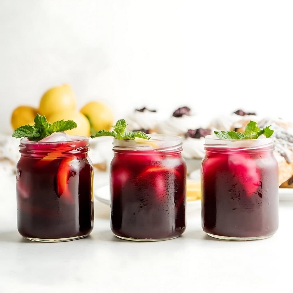 Blueberry Lemon Iced Tea