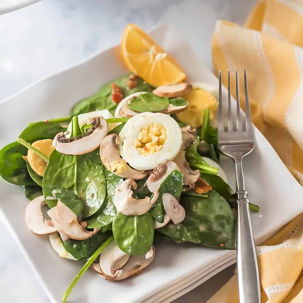 Classic Spinach Salad