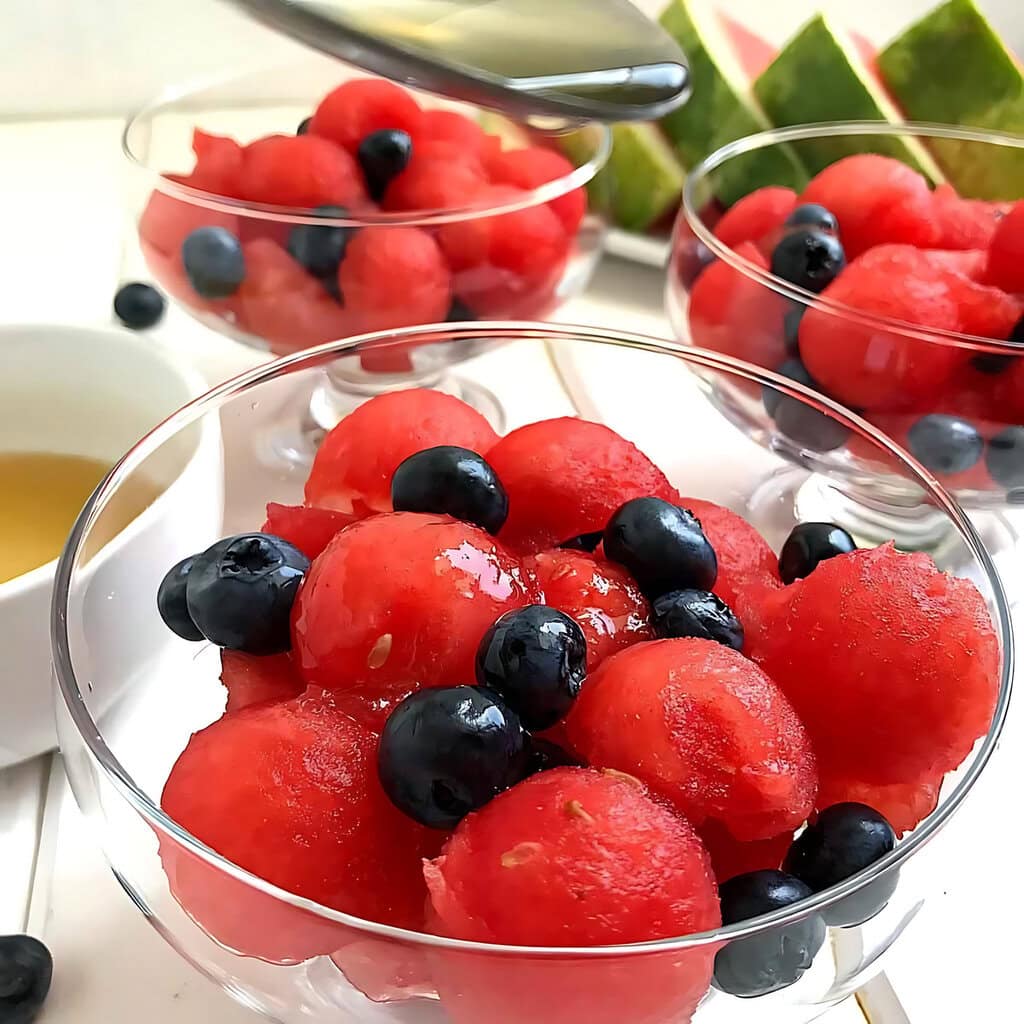 Easy Blueberry Watermelon Salad