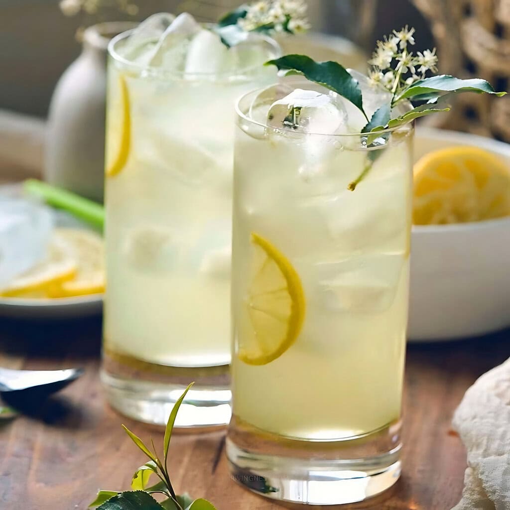 Easy Elderflower Lemonade For Summer