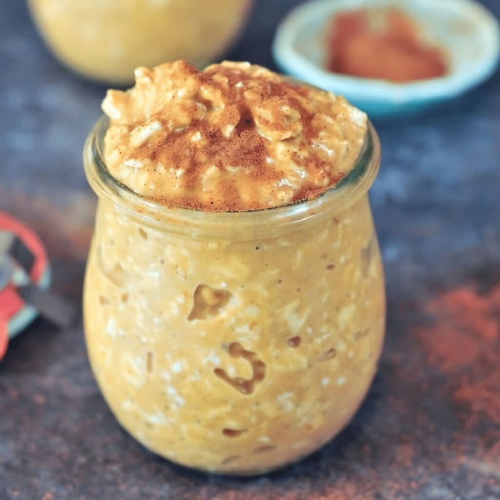 Easy Maple Pumpkin Overnight Oats