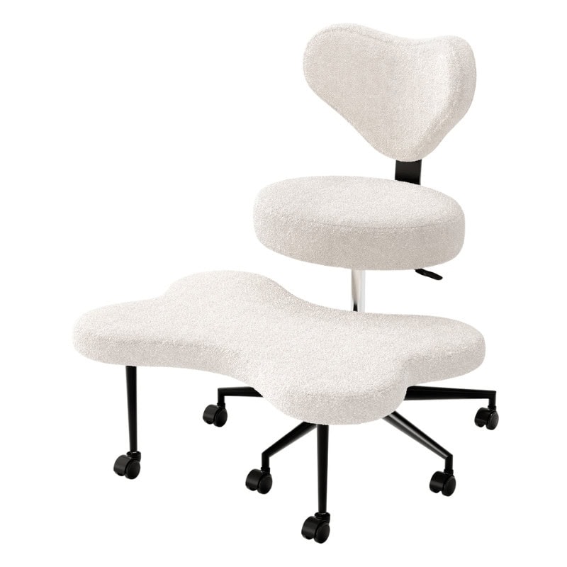 Ergonomic Cross Legged Swivel Chair