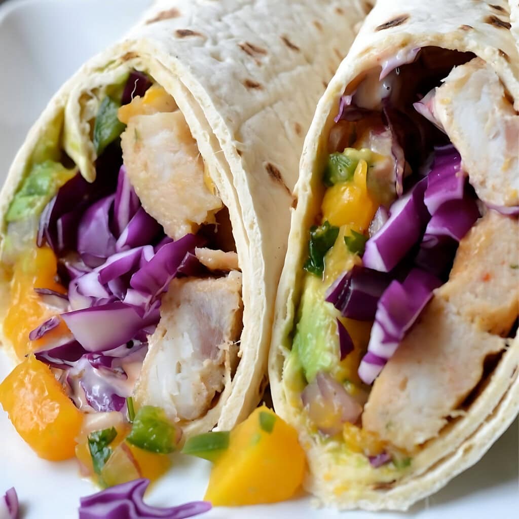 Grilled Fish Sandwich Wrap Recipe