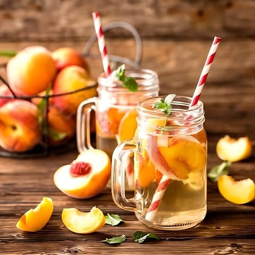 Instant Pot Peach Iced Tea