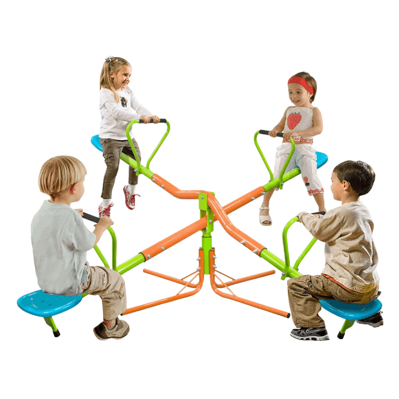 Kids 4-Seat Seesaw - Top Backyard Fun Ideas for Kids This Summer