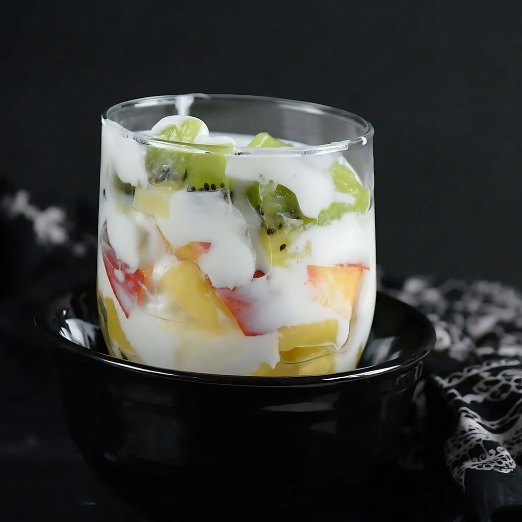 Min Layered Yogurt Fruit Salad