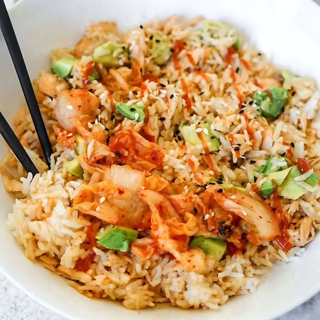 Salmon And Rice Bowl