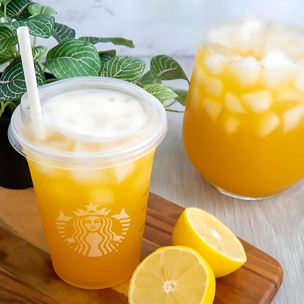 Starbucks Peach Green Tea Lemonade Recipe Copycat
