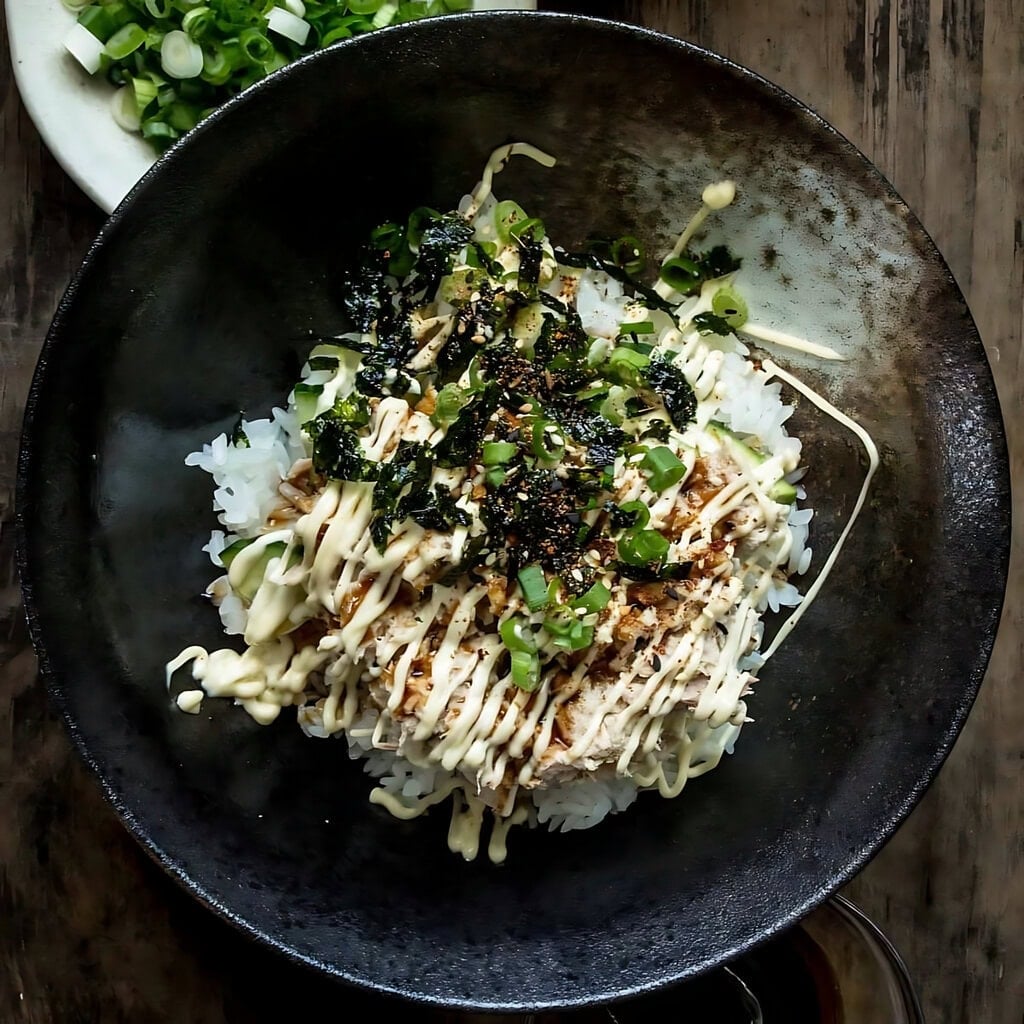 Tuna Mayo Deopbap Rice Bowl