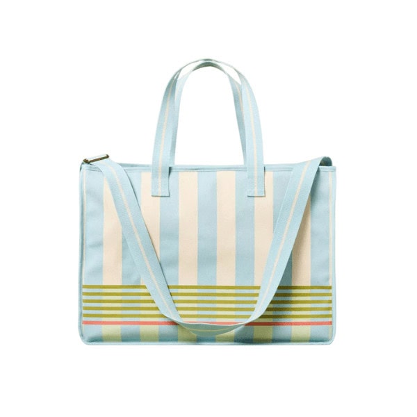 Cross Stripe Carry-All Tote