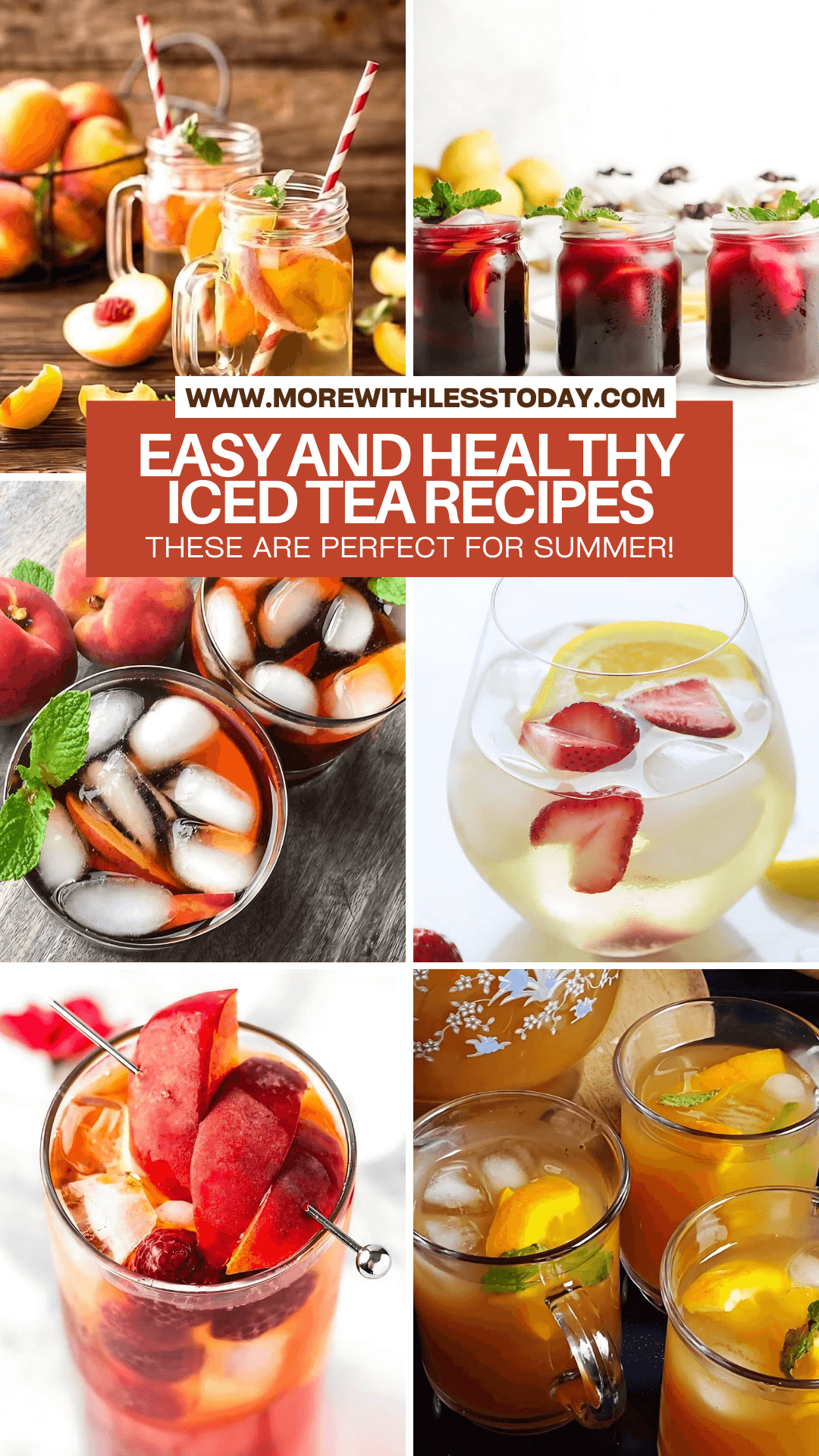 Easy and Healthy Iced Tea Recipes for Summer