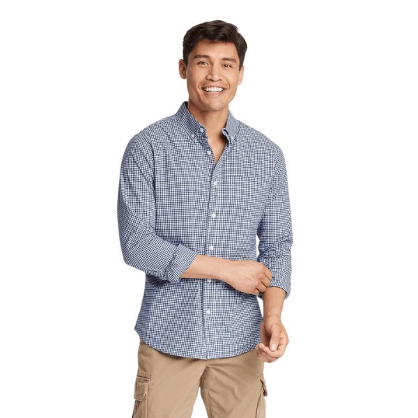 Every Wear Long Sleeve Button-Down Shirt - Target Clearance Outlet