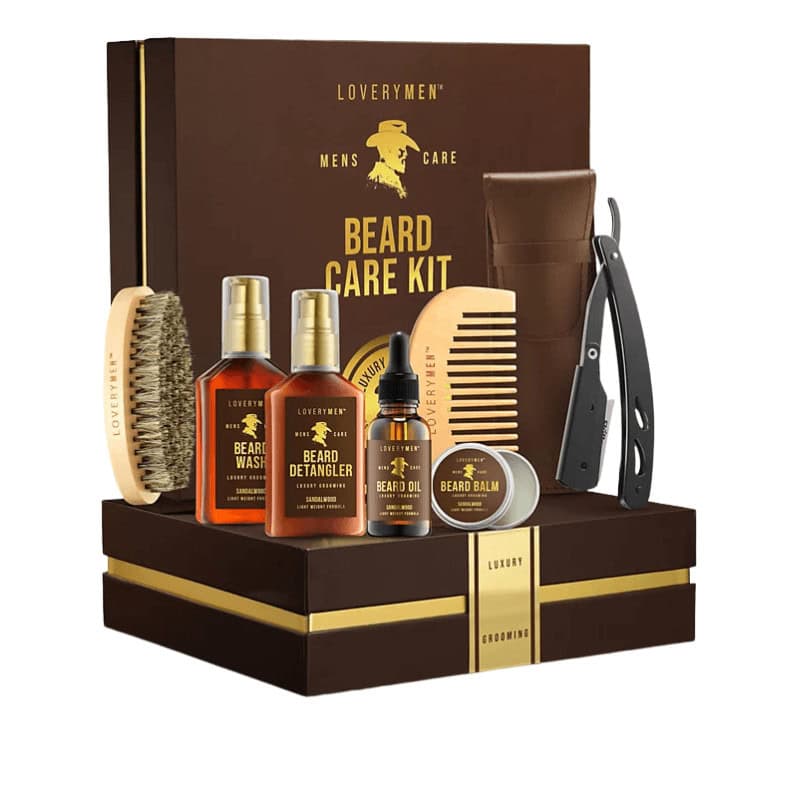 LoveryMen Beard Care Gift Set - Curated Gift Baskets and Gift Sets