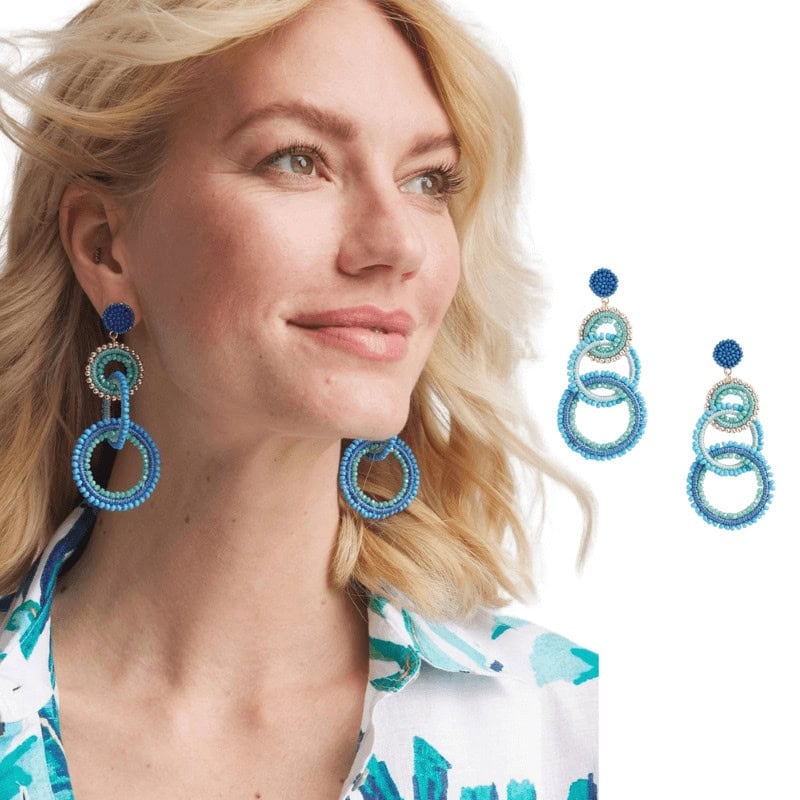 No Droop® Beaded Earrings - Chico’s Clearance Sale