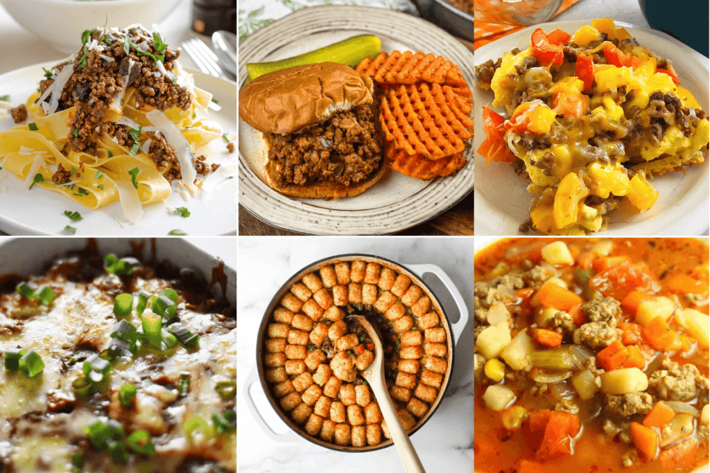 Recipes Made with Ground Beef-2
