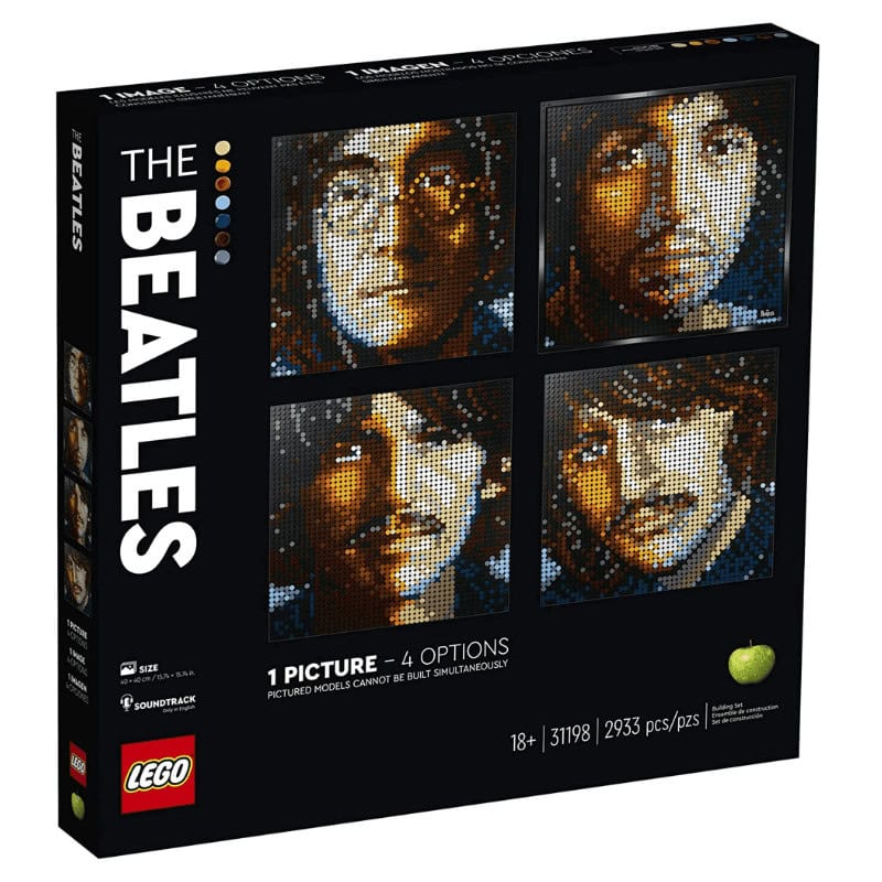 The Beatles Collectible Creative Beatles Canvas Wall Art Building Kit