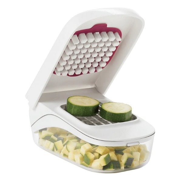 Vegetable Chopper with Easy-Pour Opening