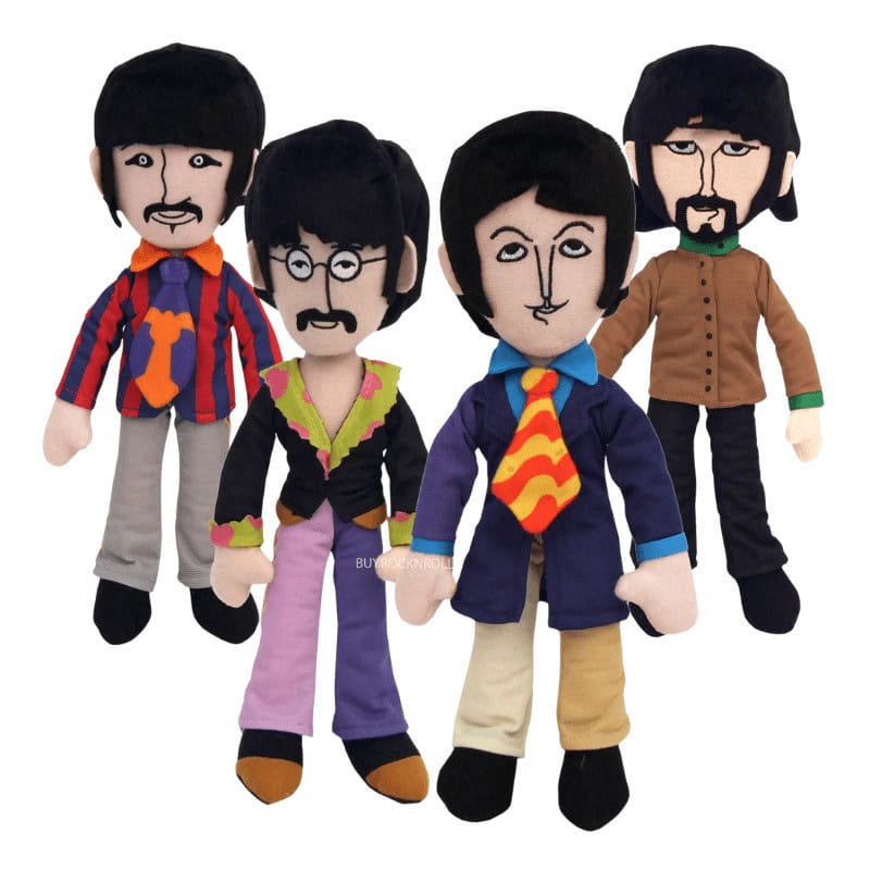 Yellow Submarine Band Member Plush Doll Set