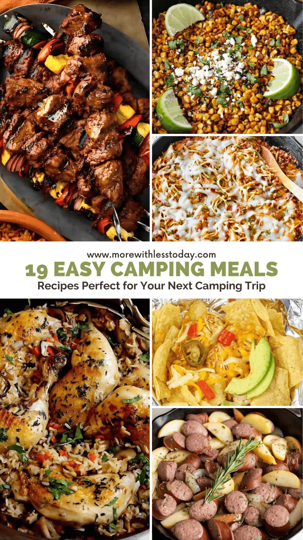 19 Easy Camping Meals Perfect for Your Next Camping Trip - PIN