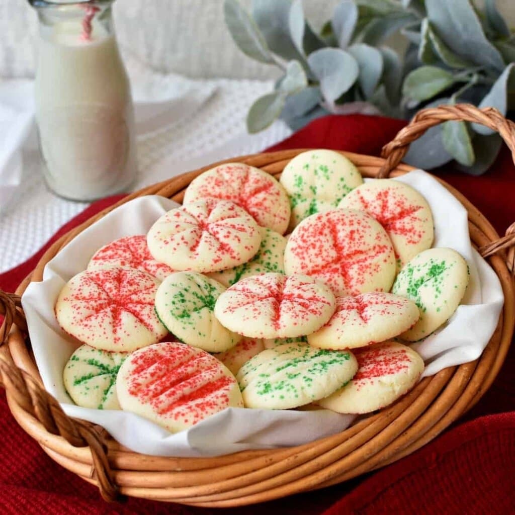3 Ingredient Shortbread Cookies