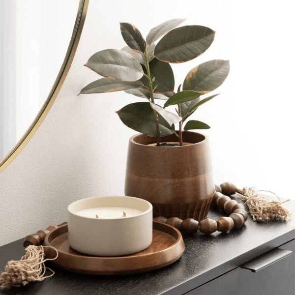 Anaya Wooden Three-Piece Decor Accent Set