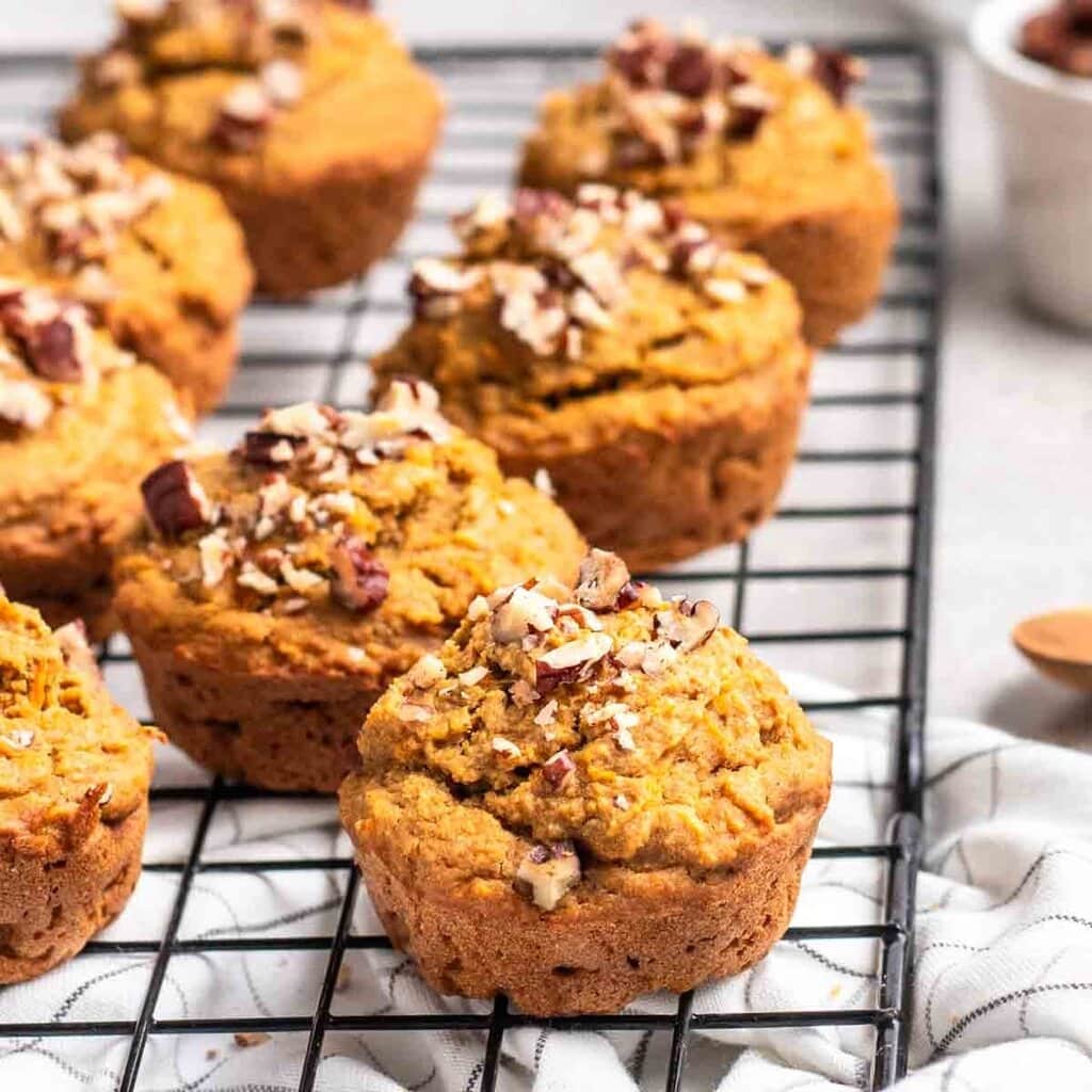 Applesauce Carrot Muffins
