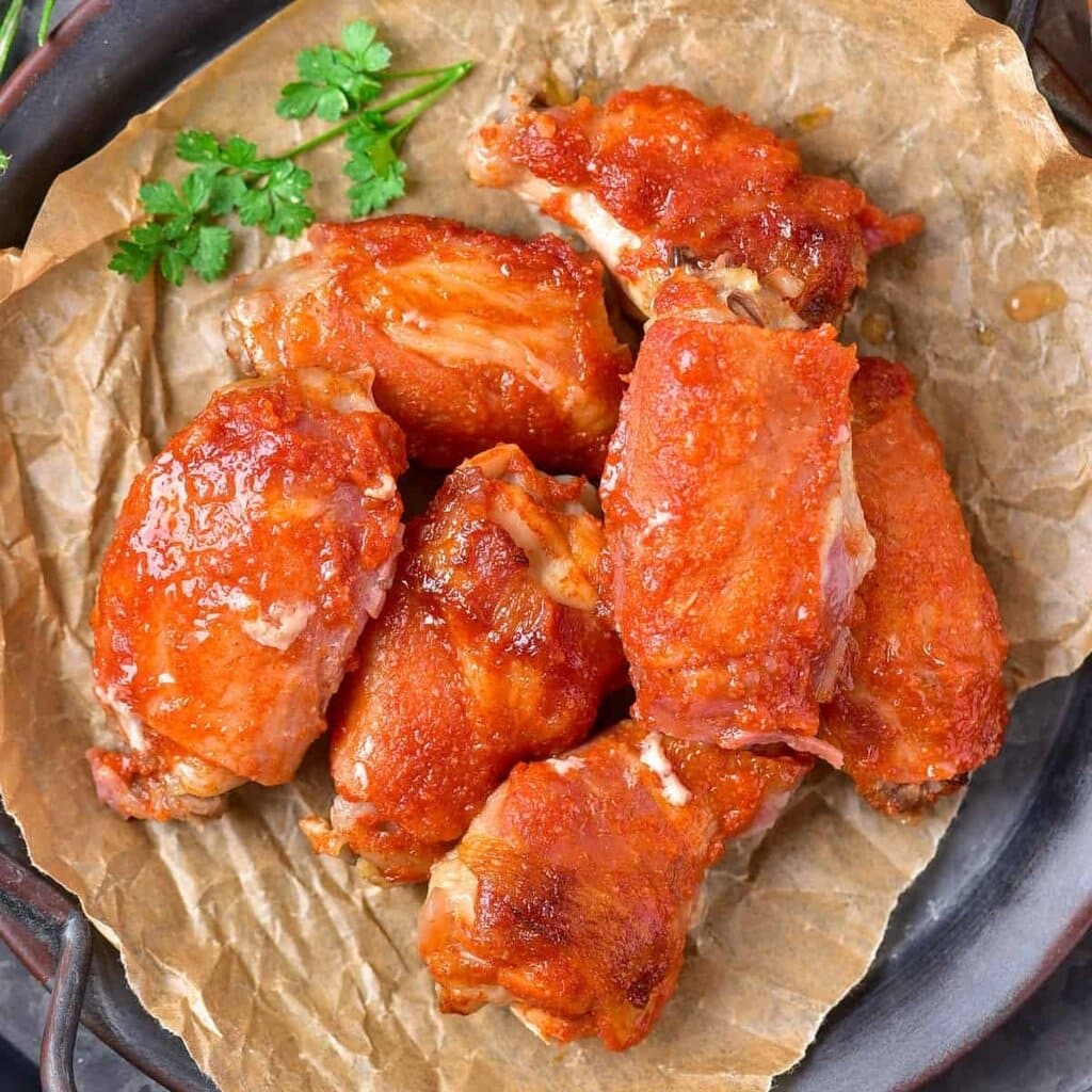 Bacon Wrapped Chicken Wings