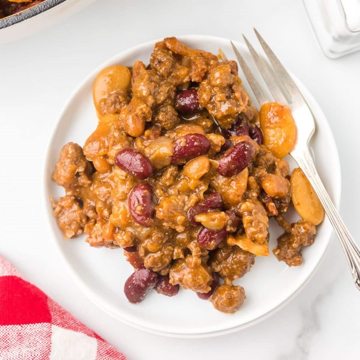 Bbq Baked Beans With Ground Beef