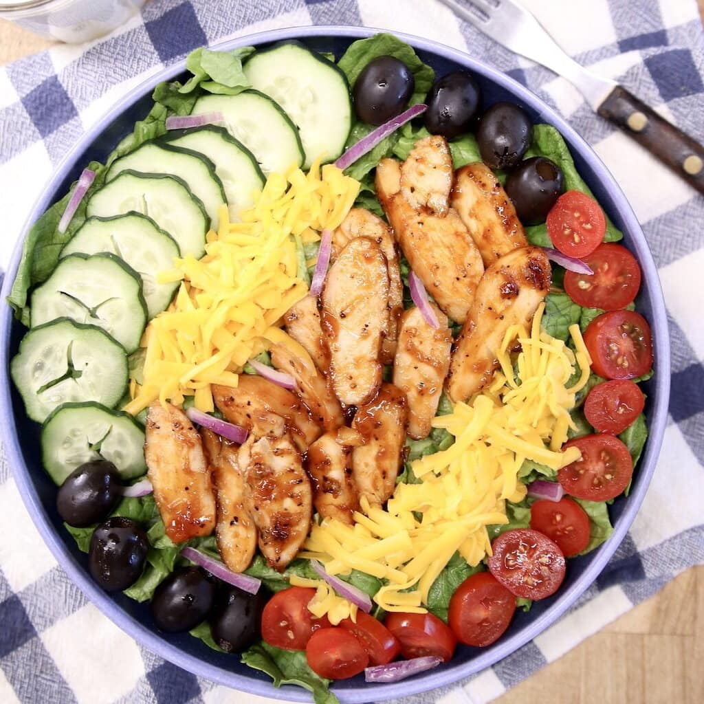 Bbq Chicken Salad