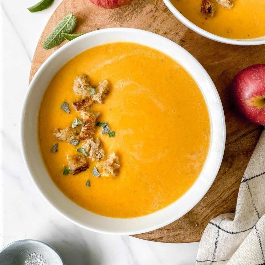 Butternut Squash Apple Soup