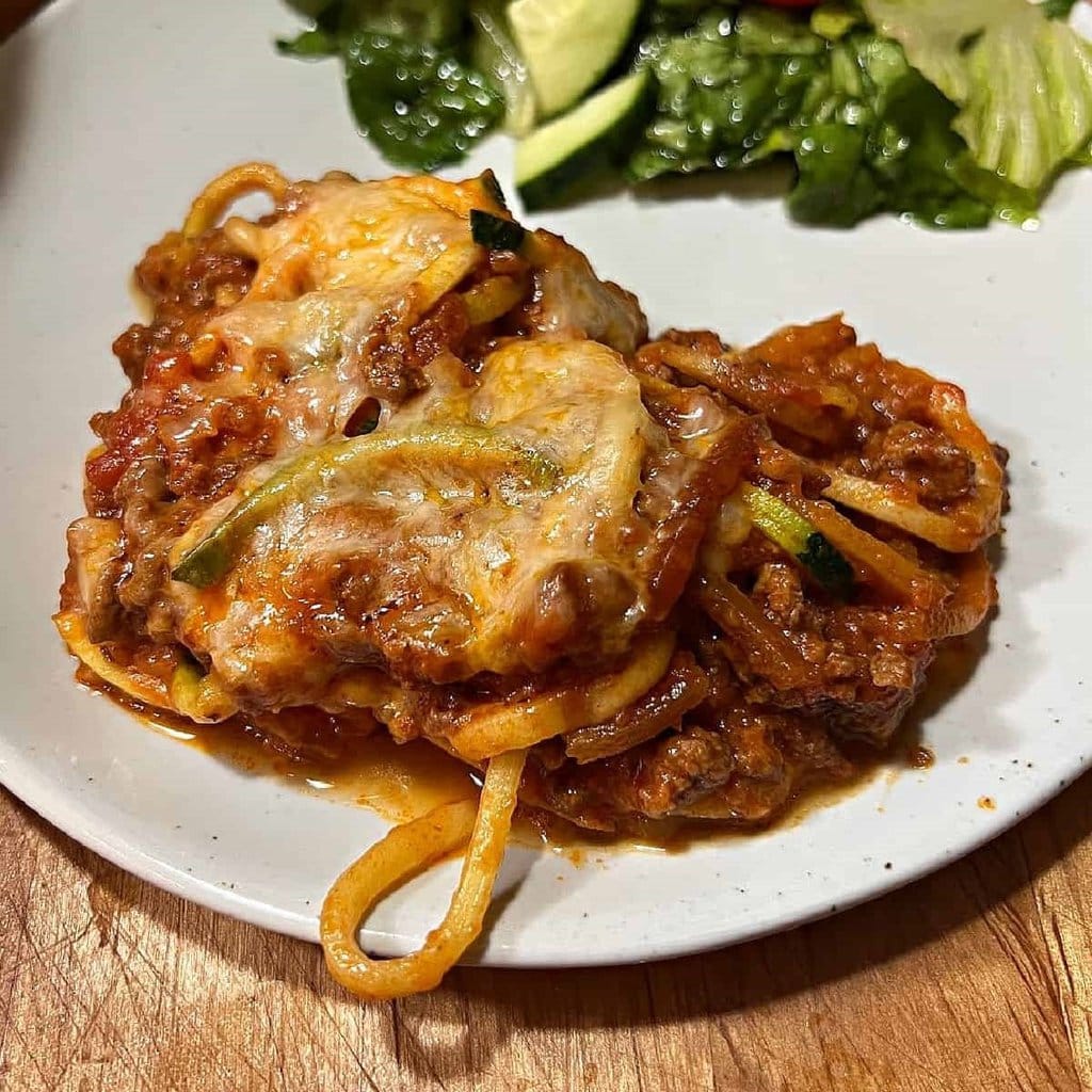 Butternut Squash Spaghetti Bake