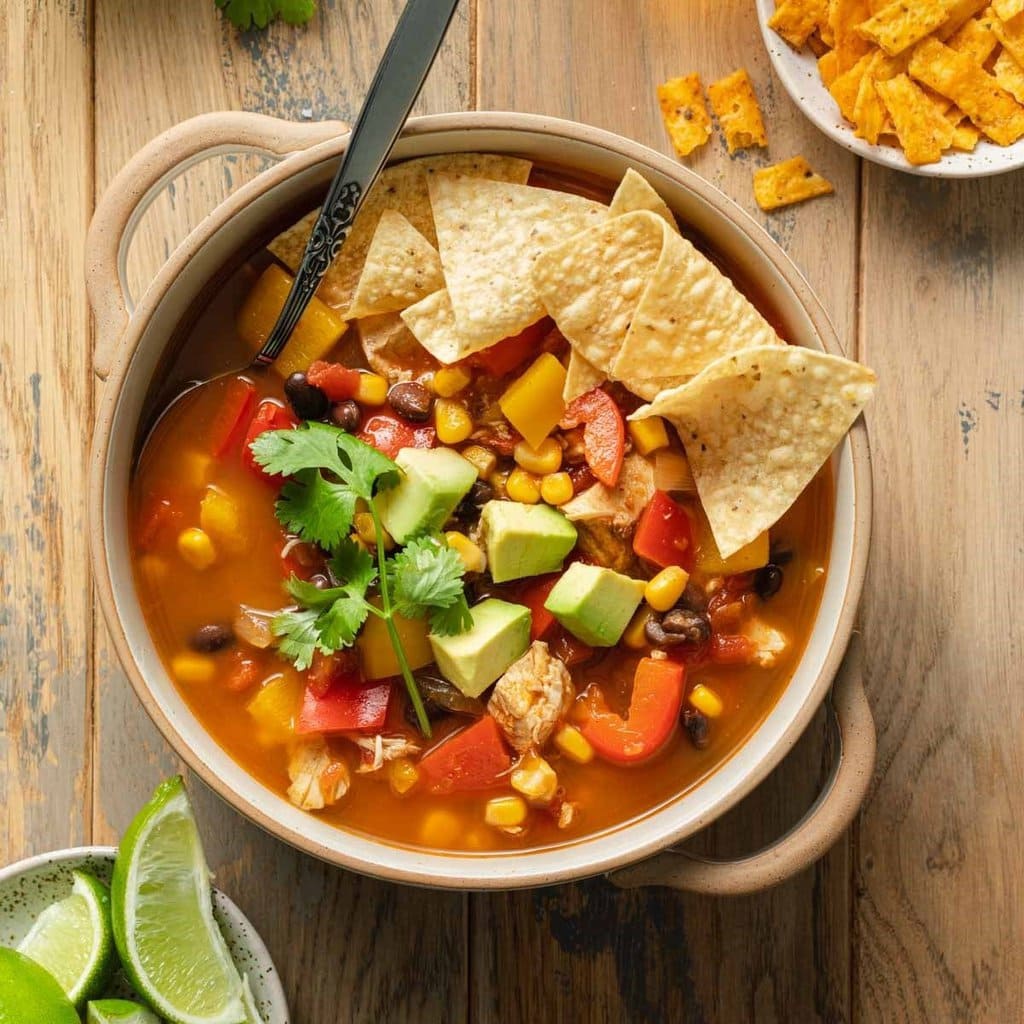 Chicken Fajita Soup