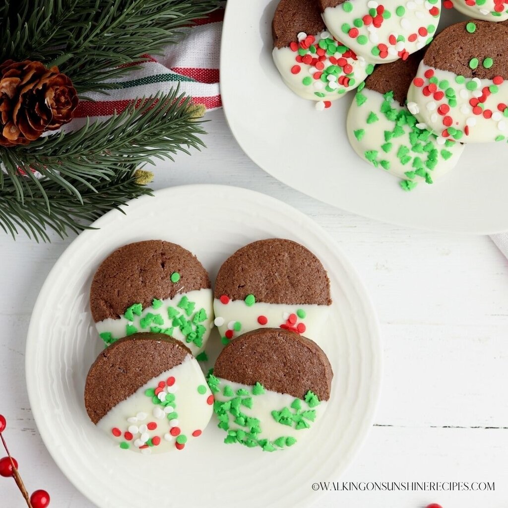 Chocolate Christmas Cookies