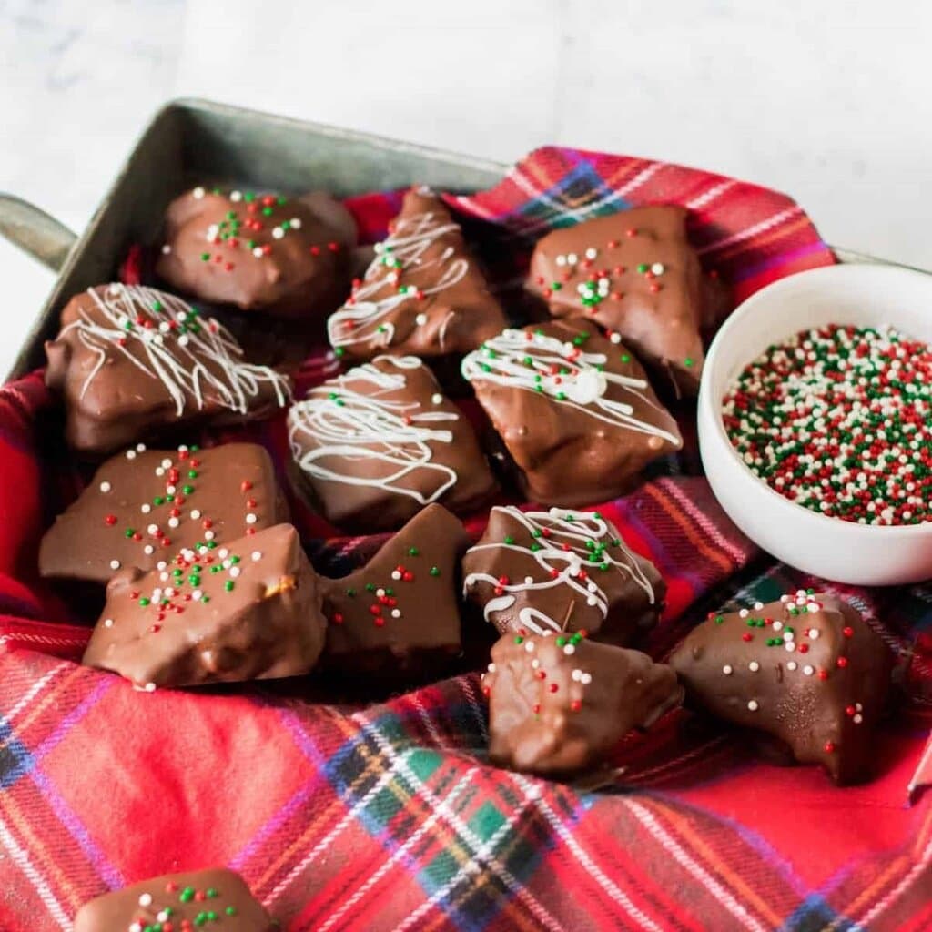 Chocolate Covered Honeycomb Candy