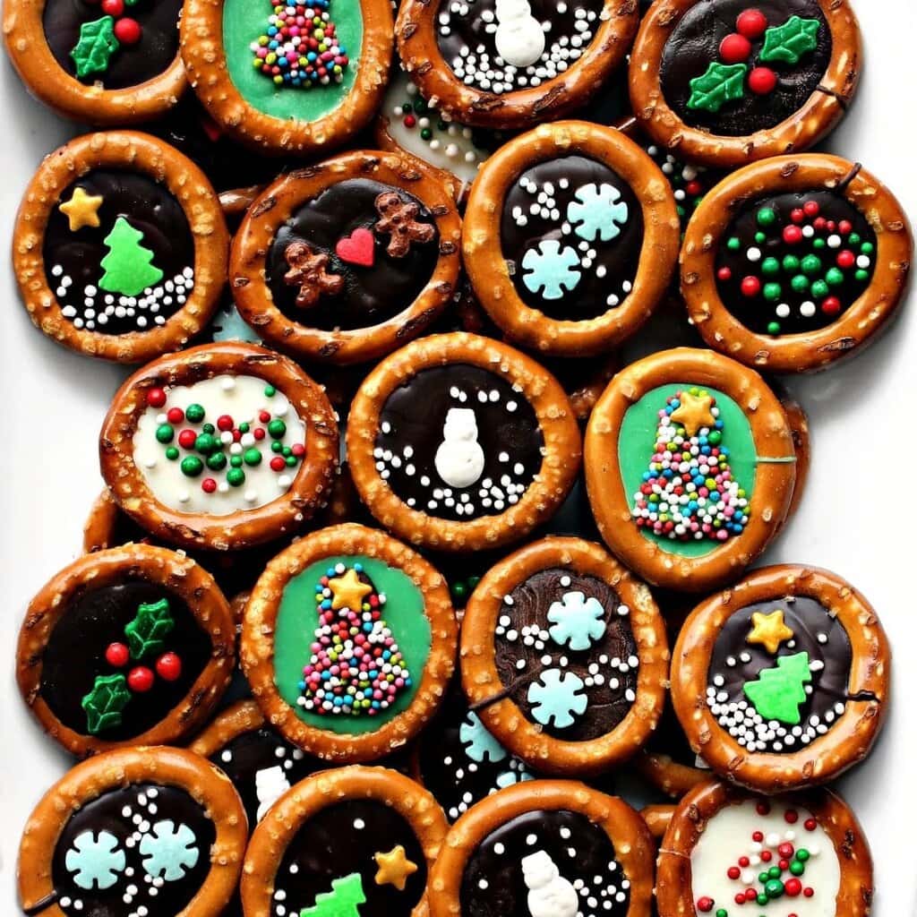 Christmas Pretzels Easy Fast And Fun