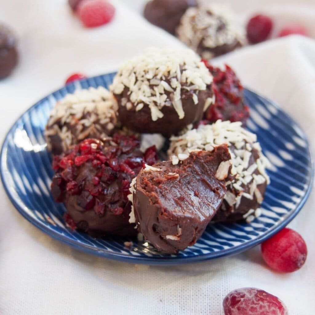Cranberry Truffles