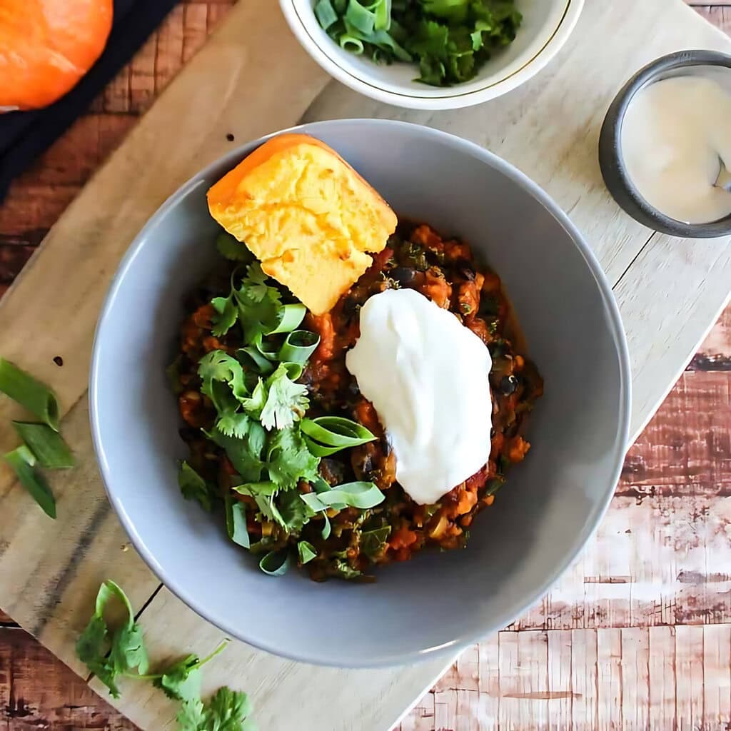 Easy Pumpkin Chili With Turkey Or Beef