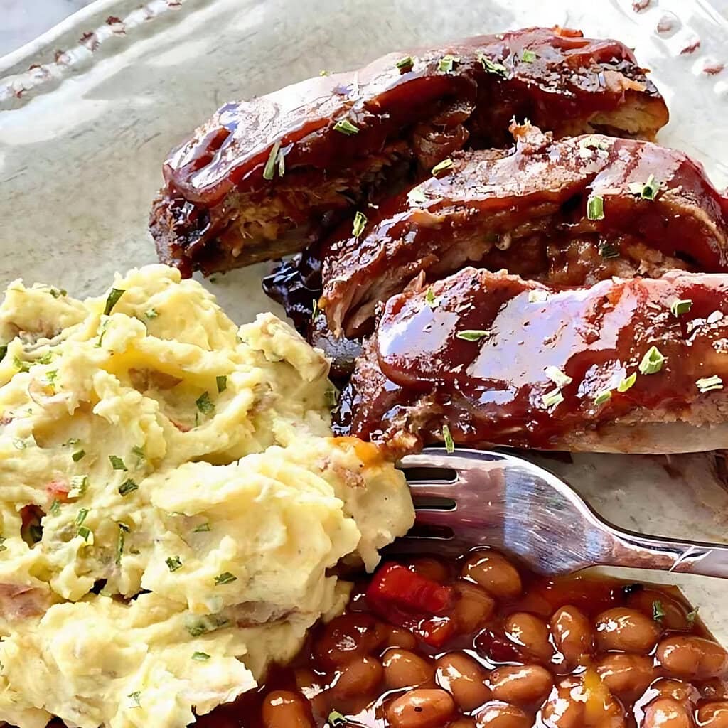 Fall Off The Bone Bbq Ribs