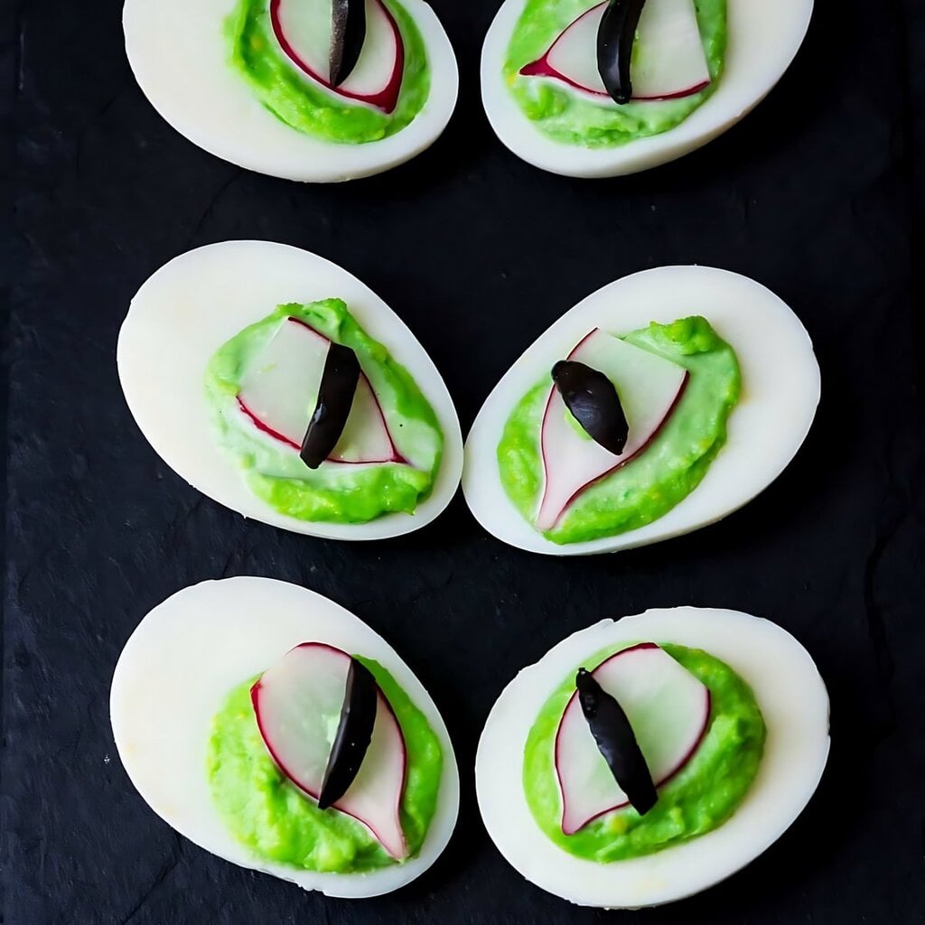 Halloween Deviled Eggs Halloween Deviled Eggs