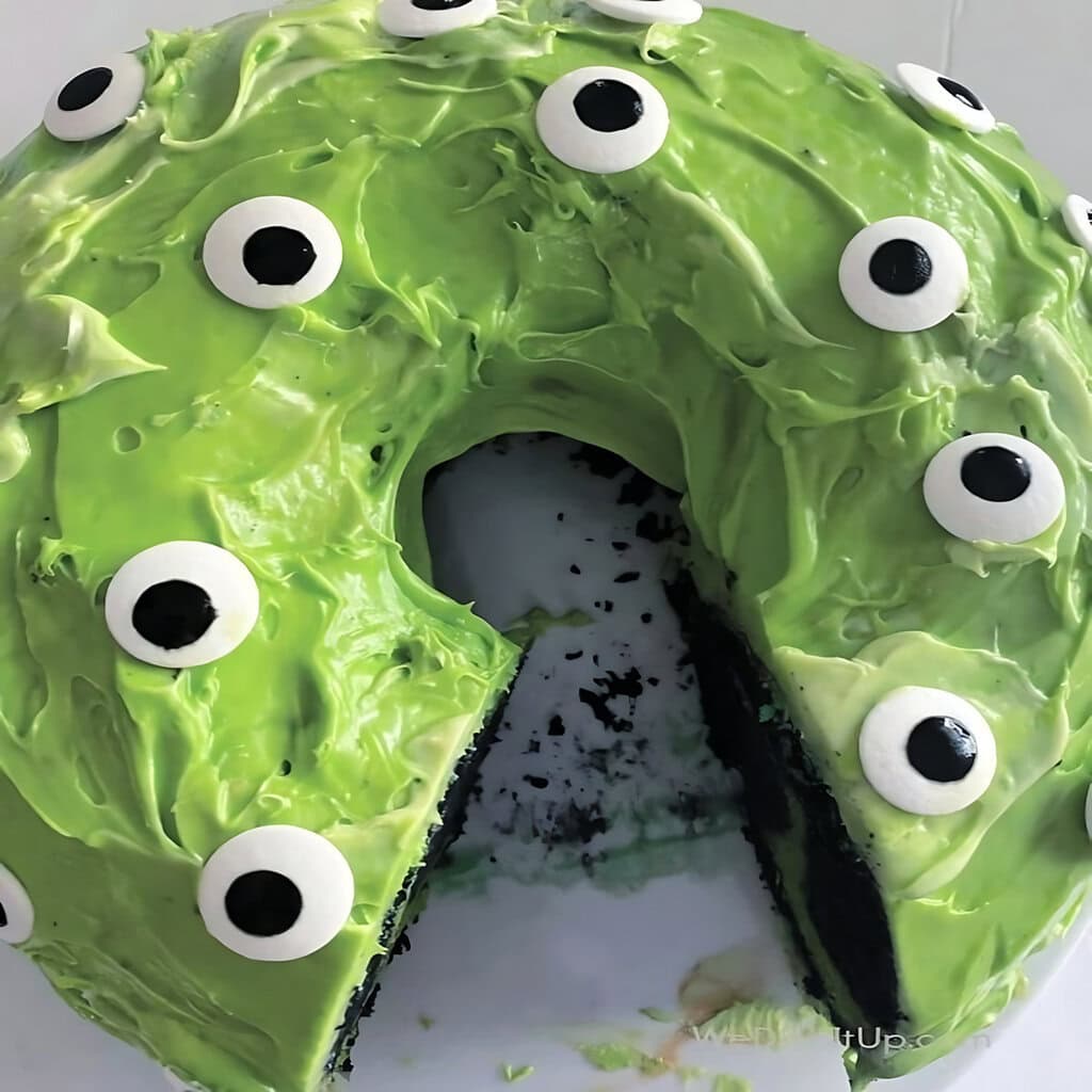 Halloween Monster Cake Halloween Monster Cake