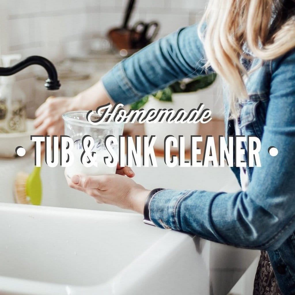 Homemade Sink Tub Cleaner Homemade Sink Tub Cleaner