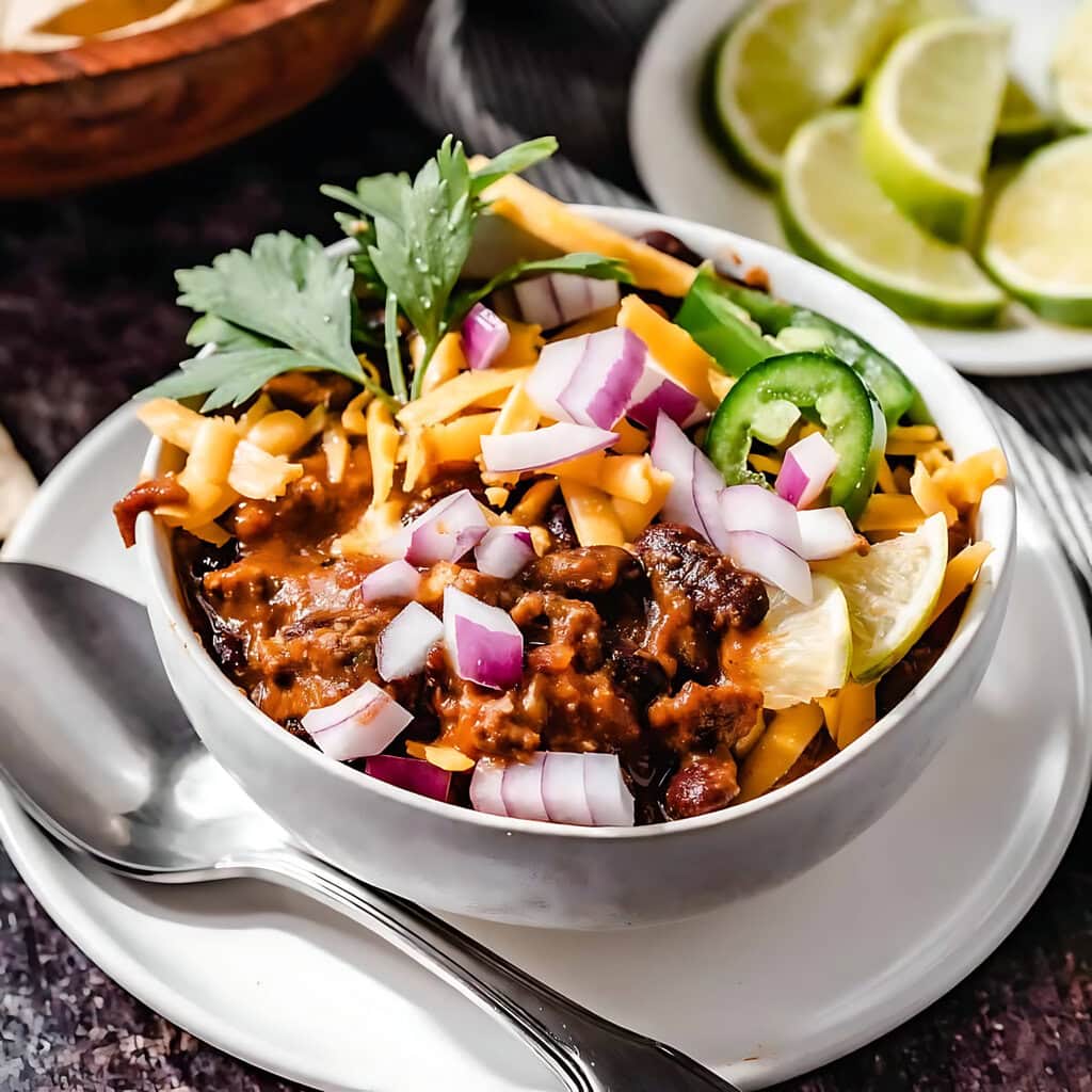 Instant Pot Beef And Bean Chili