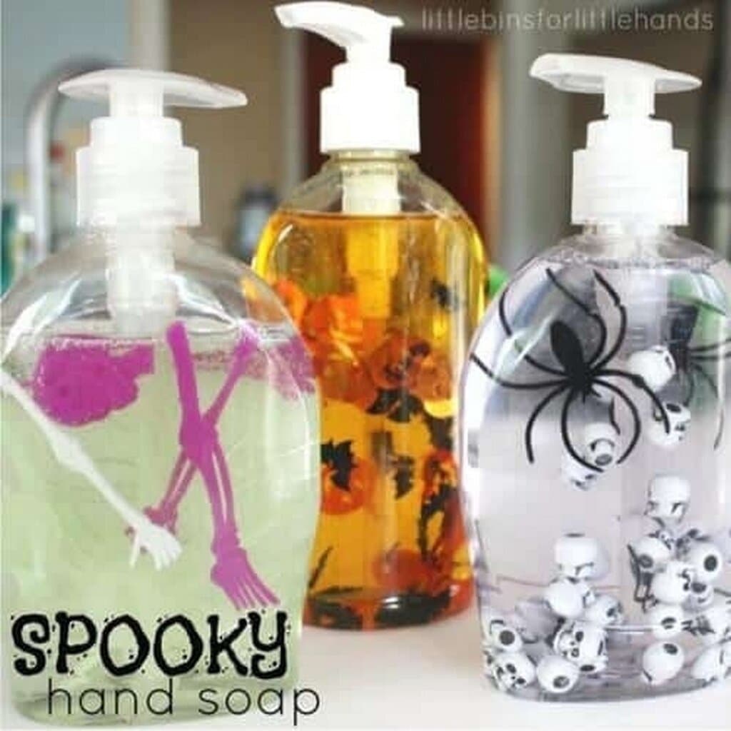 Make Halloween Soap Hand Sanitizer Make Halloween Soap Hand Sanitizer