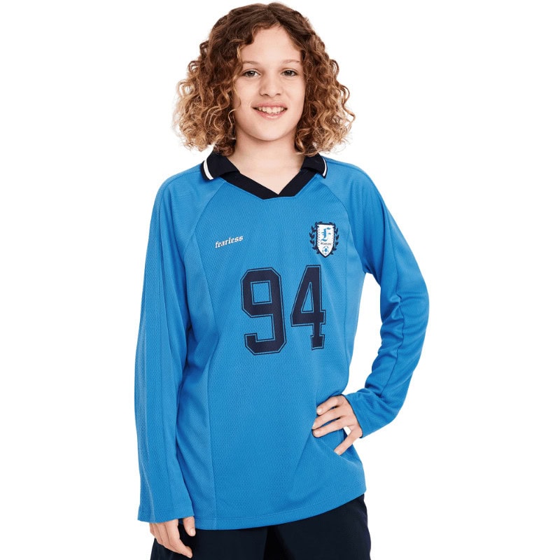 Oversized Long-Sleeve Collared Performance Top - Old Navy Clearance