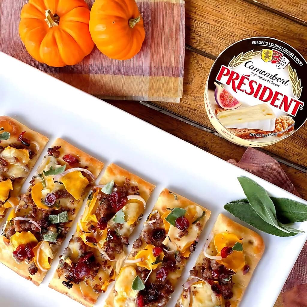 Pumpkin Sausage Flatbread