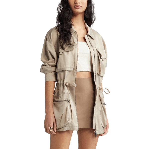 Satin Utility Jacket - Best Nordstrom Anniversary Sale Picks