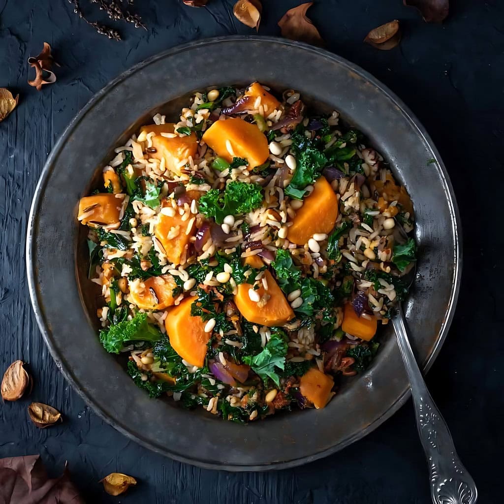 Sweet Potato And Kale Salad