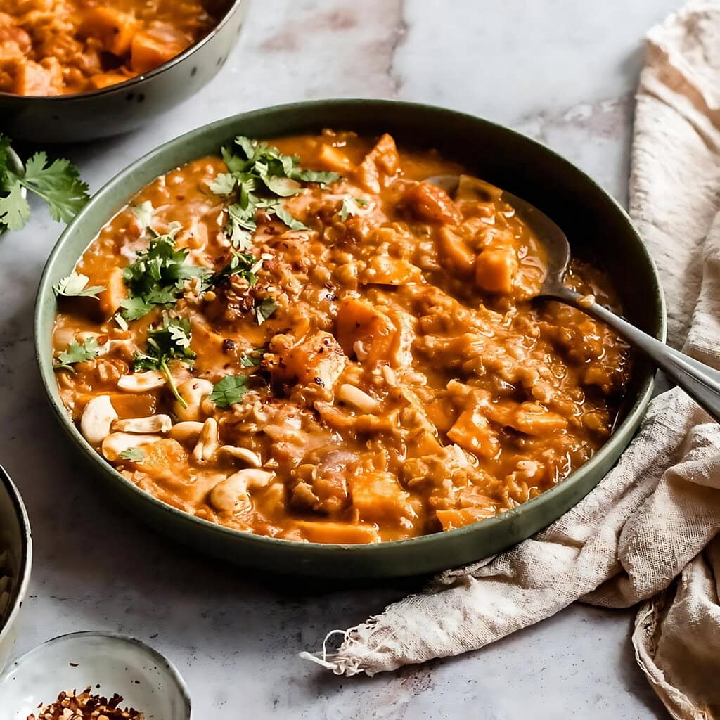 Sweet Potato Lentil Curry