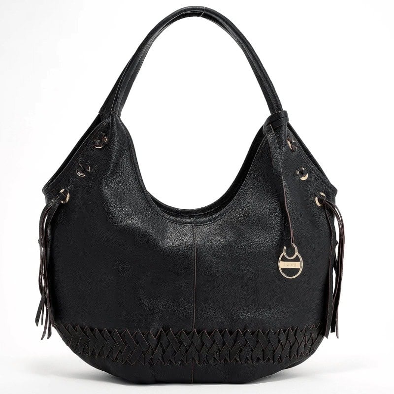 Texas Leather Julie Hobo Bag - QVC Clearance Deals Online