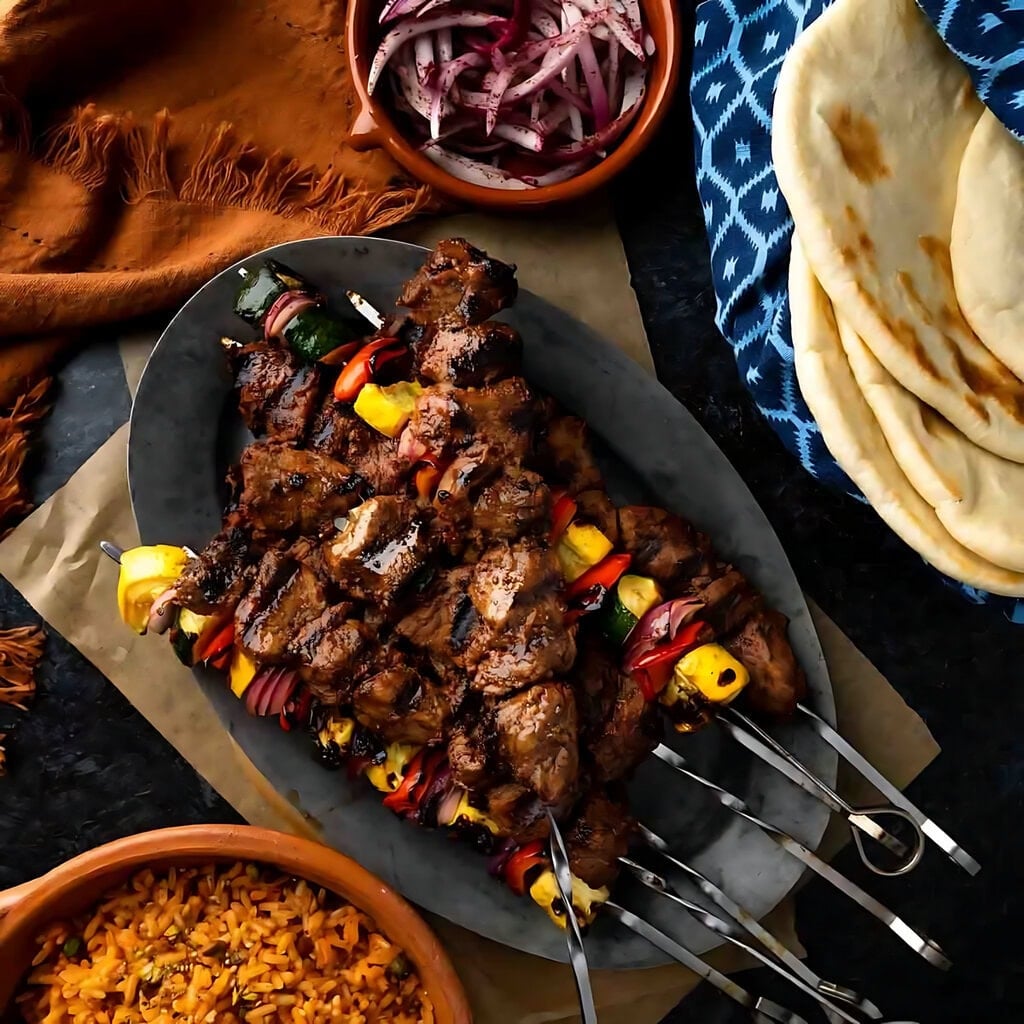 Turkish Lamb Skewers